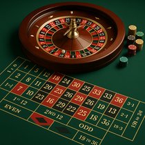 Cashed - Jeu de table Roulette en direct - Roulette Européenne