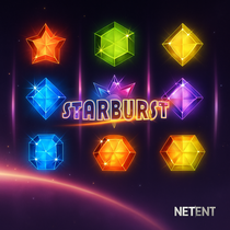 Cashed - Machine à sous Starburst - NetEnt